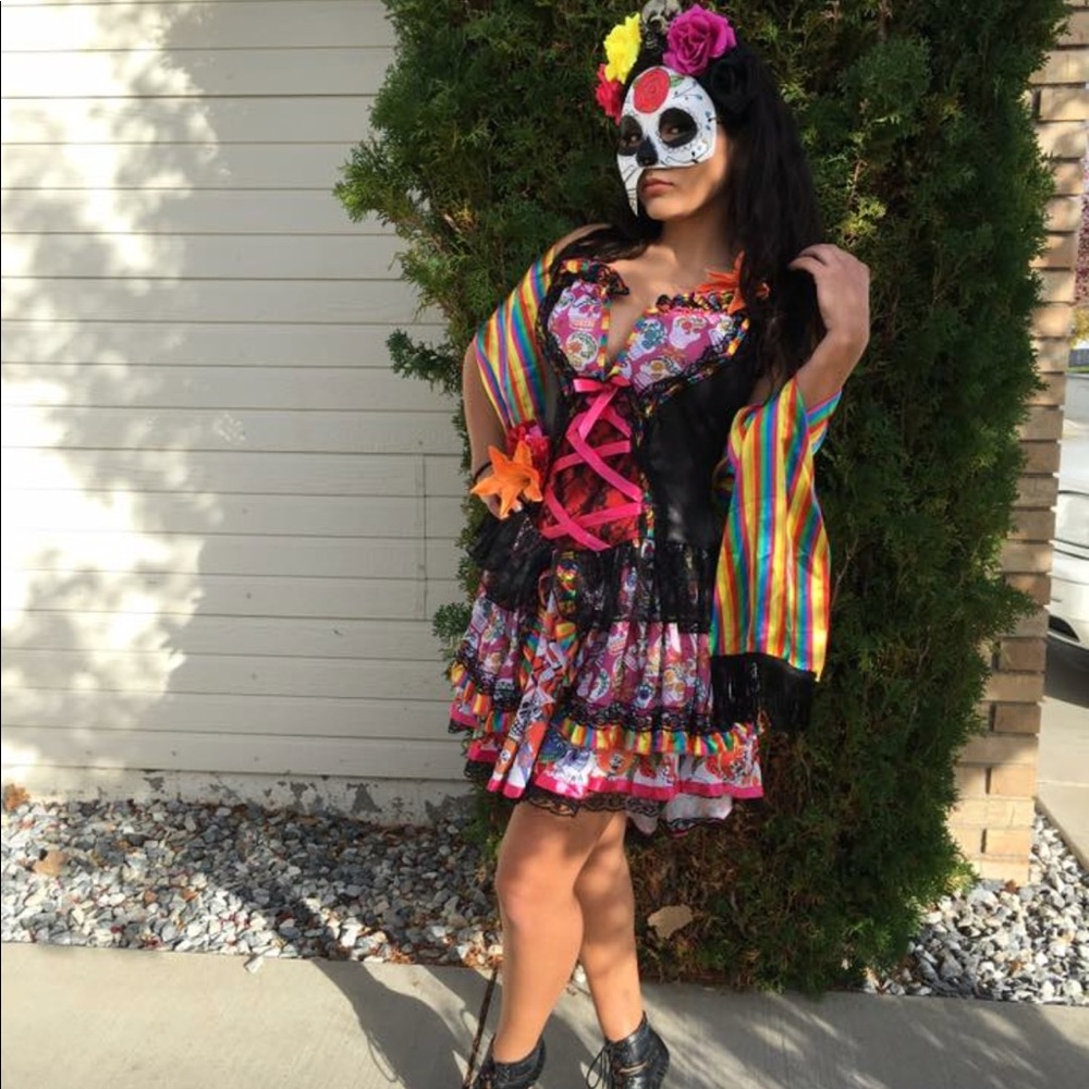 Día d los muertos costume